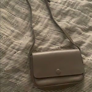 Small Gray AE crossbody